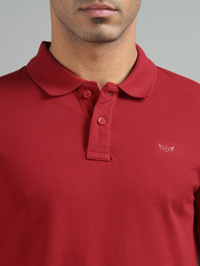 men-red-pepper-regular-fit-solid-polo-neck-thirt-tsh-0108-red-pepper