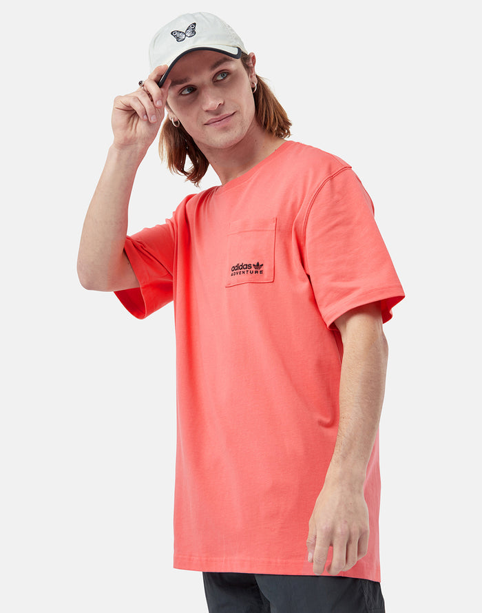 Men's Adidas Originals Adventure C-Butterfly Pocket Tee HF4796