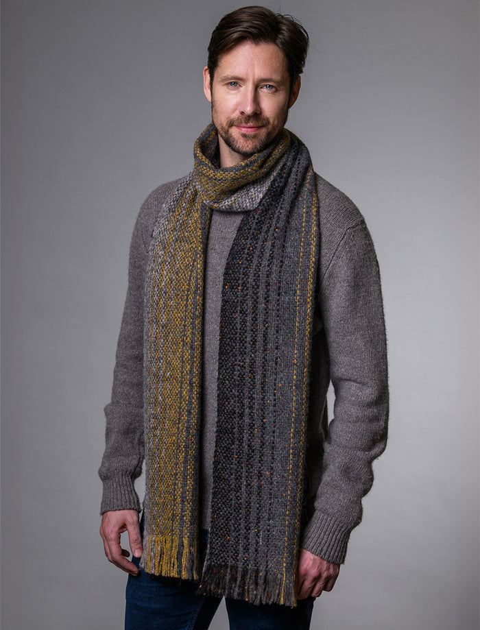 Islander Stole - Grey Beige #color_grey-beige
