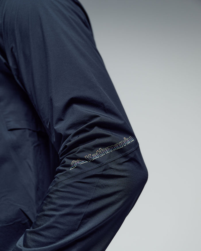 Men's Seeker 2.5L Rain Jacket - Black Stingray