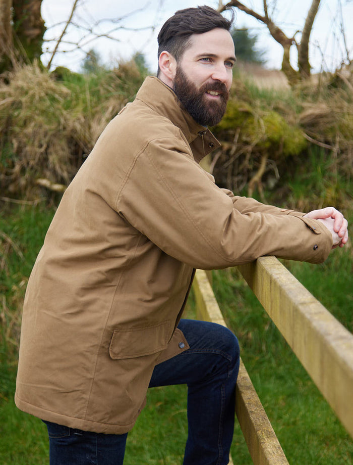 Men's West Cork Waterproof Jacket - Brown