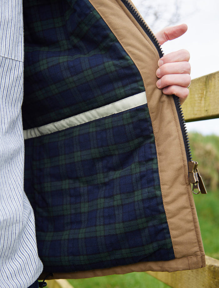 Men's West Cork Waterproof Jacket - Brown