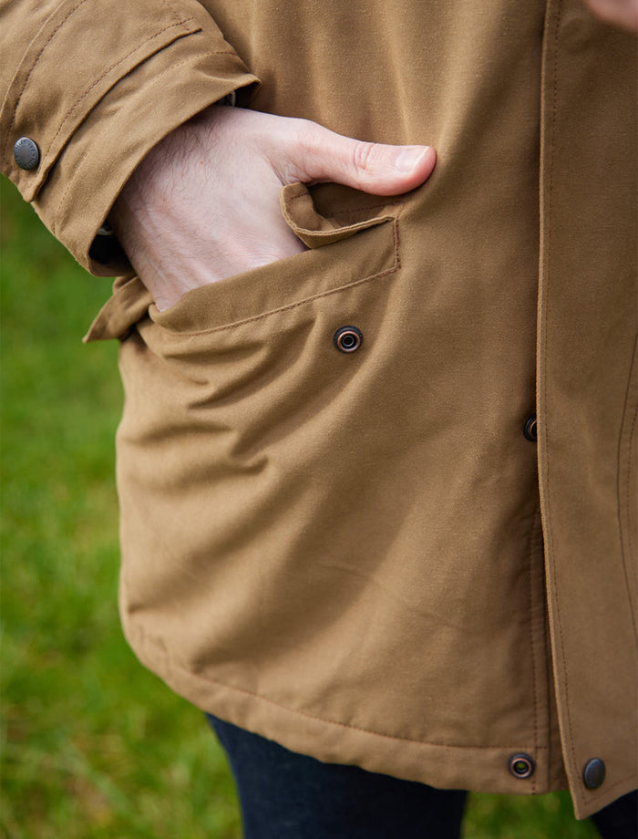 Men's West Cork Waterproof Jacket - Brown