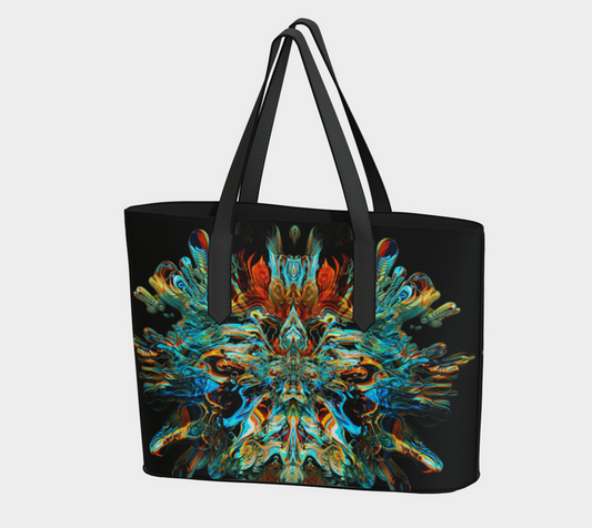 Mercury in Retrograde Vegan Leather Tote