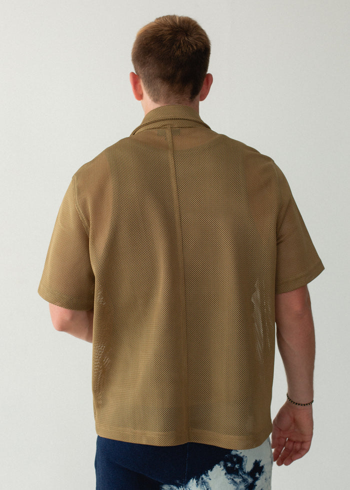 Mesh Zip Up