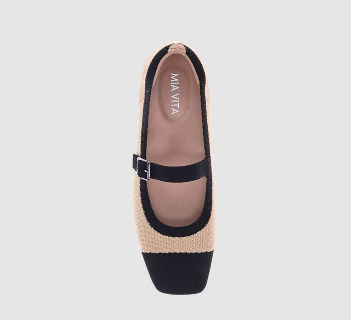 MIA VITA VIOLET NATURAL/BLACK