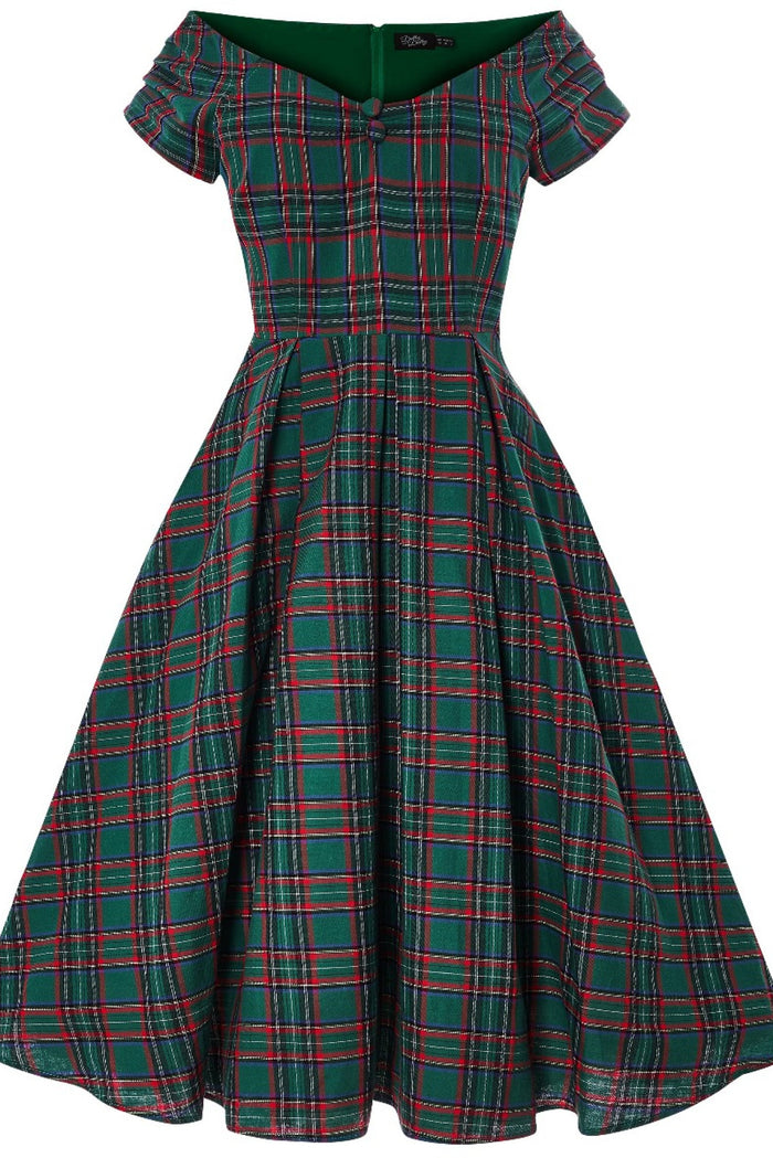 Miss Lily Dress in Green