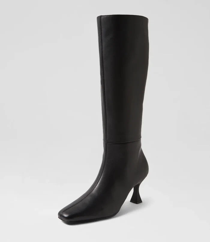 MOLLINI  ROWSE BLACK LEATHER