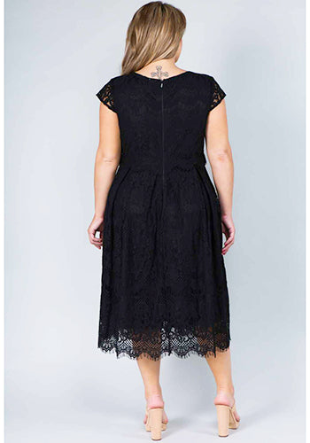 Monica Midi Dress - Plus