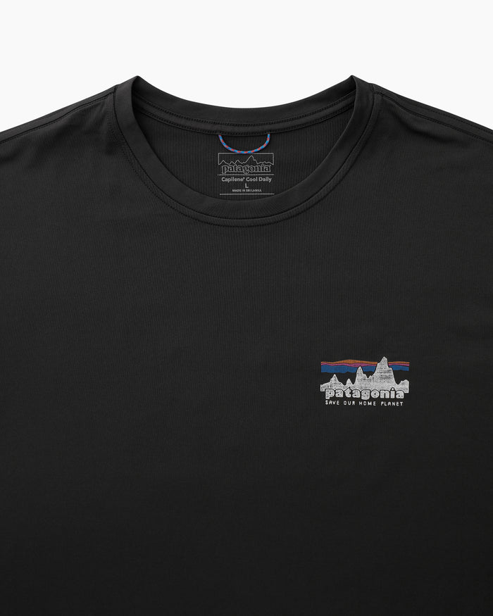 M's Capilene® Cool Daily Shirt - '73 Skyline Black