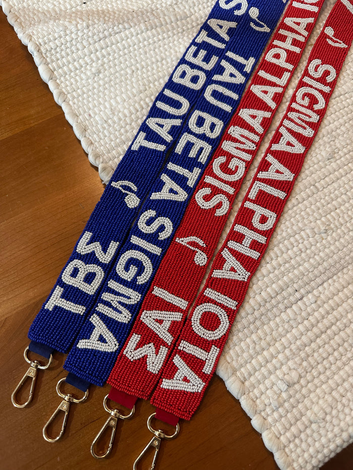 Music Greeks - Beaded Purse Straps and Wristlets SAI TBS