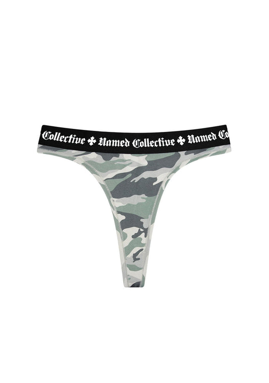 NAMED CLASSICS LOGO THONG CAMO
