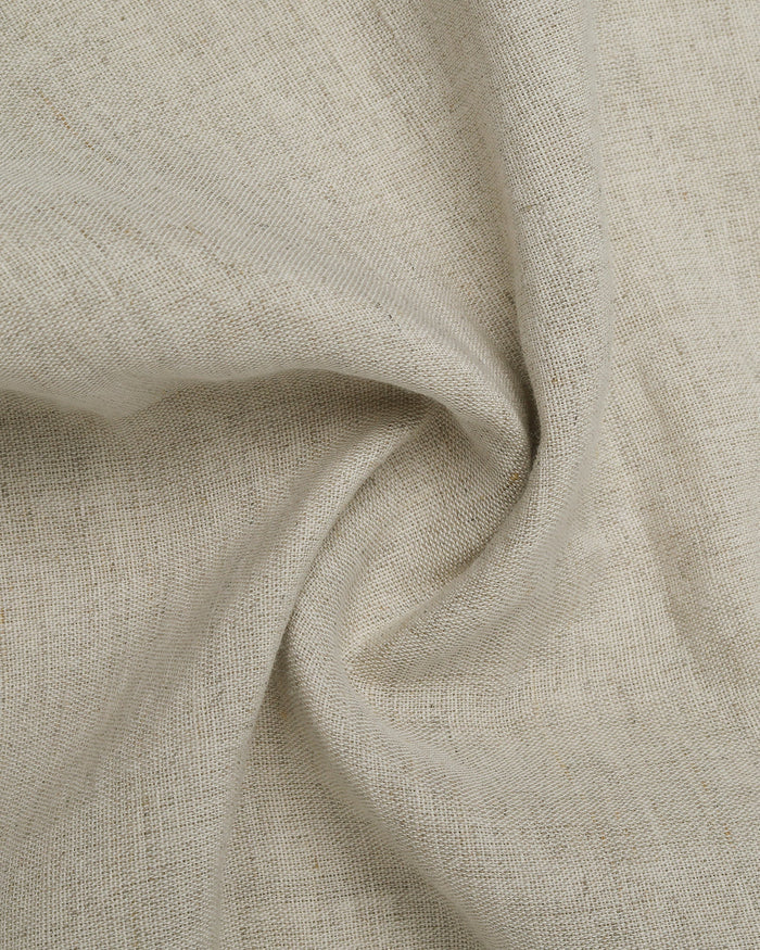 Natural Linen Solid Shirt - Cleo