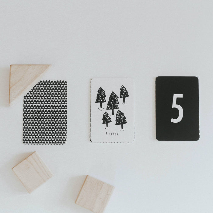Nature Number Cards - Wee Bee Baby Boutique
