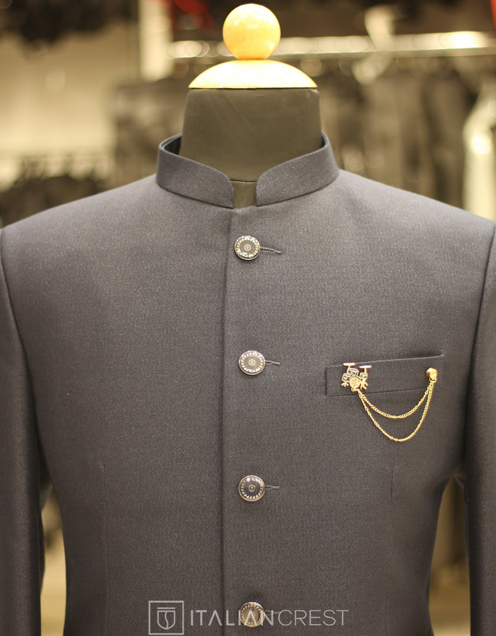 Navy Blue Jodhpuri Suit