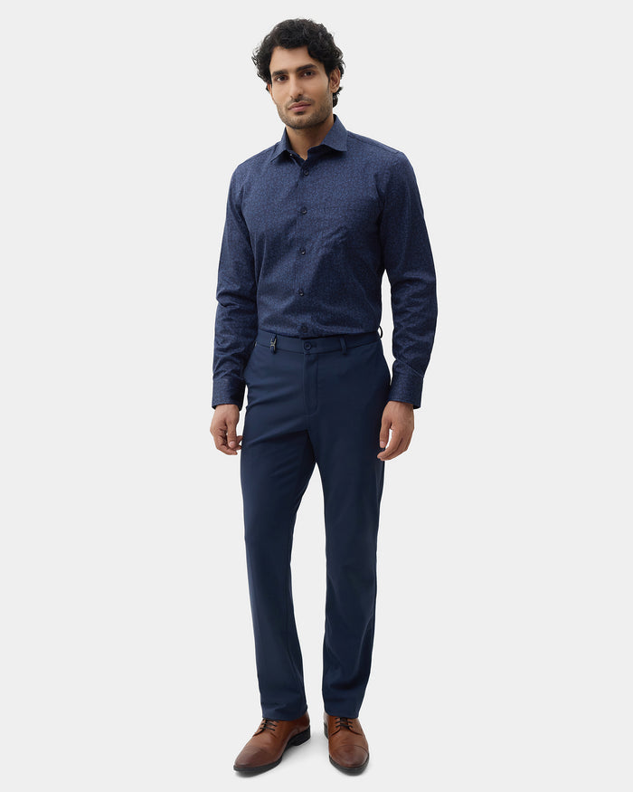 Navy Printed Shirt - Jetta