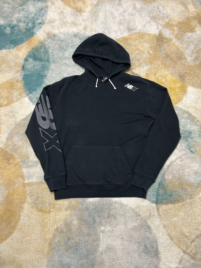 New Balance X Black Cotton Hoodie