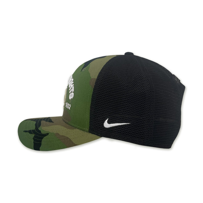 Nike Army Military Woodland Camo Rise Trucker Hat