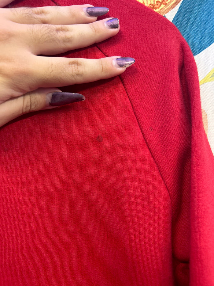 Nike SB red cotton Crewneck