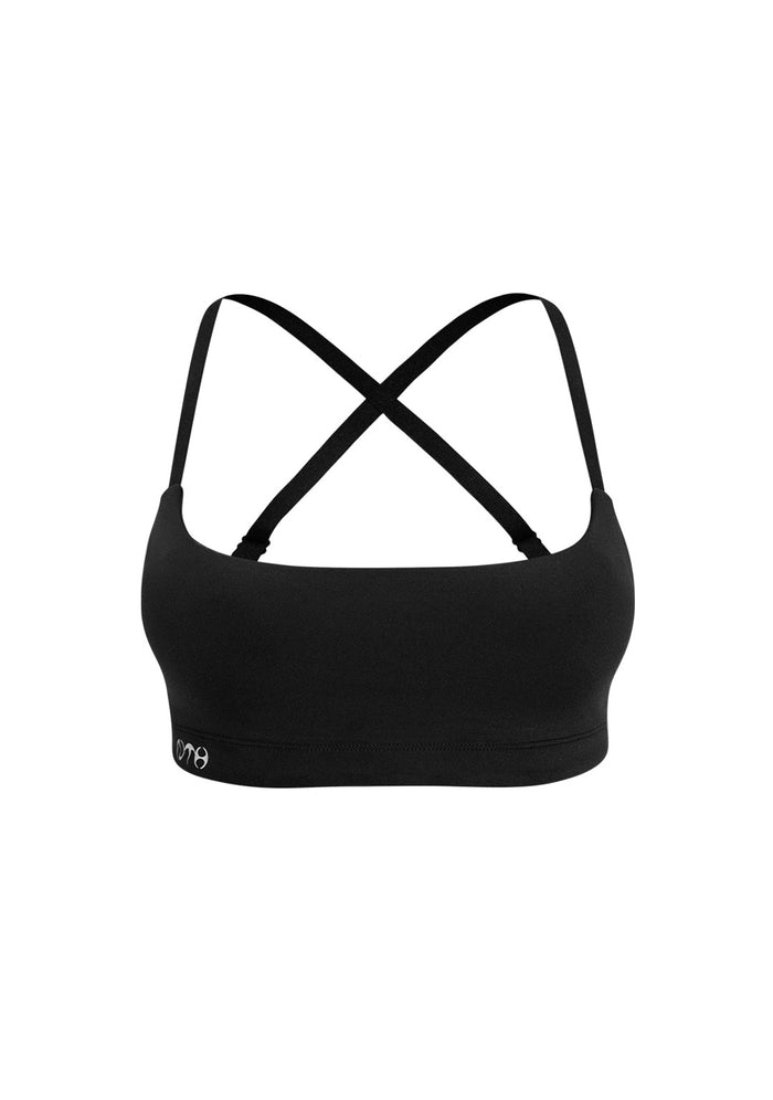 Nth ACTIVE CROSS BACK SPORTS BRA BLACK