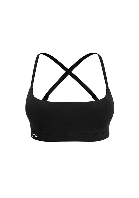 Nth ACTIVE CROSS BACK SPORTS BRA BLACK