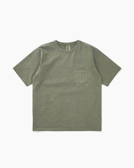 O.D Repaired Tee Olive