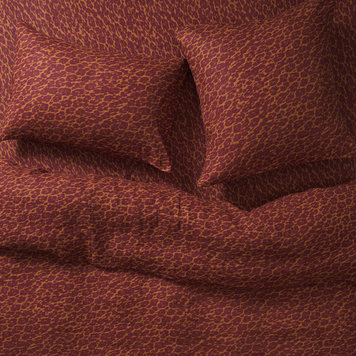 Odette Linen Sheets Flat Sheet / Queen