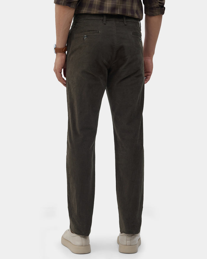 Olive Textured Khakis - Zagros