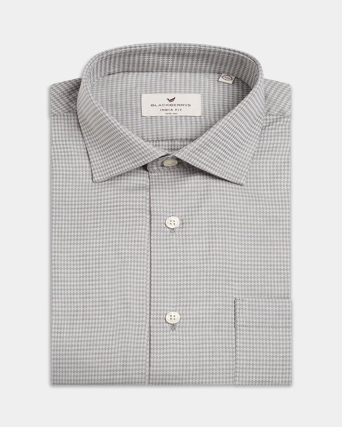 Olive Textured Shirt - Expression