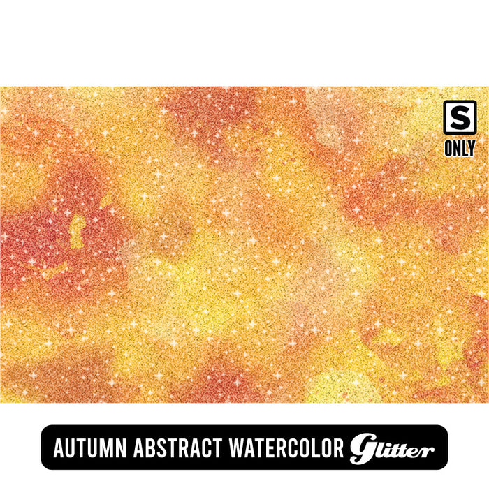 Autumn Abstract Watercolor
