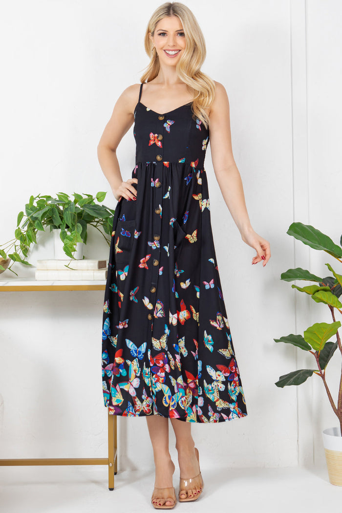 Out Of Town Dress Butterfly OG