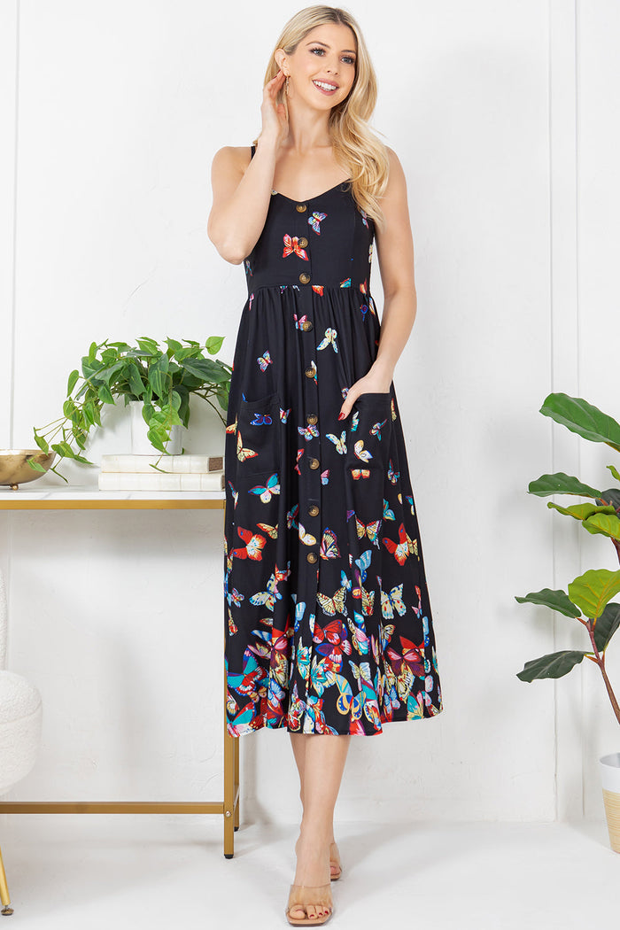Out Of Town Dress Butterfly OG