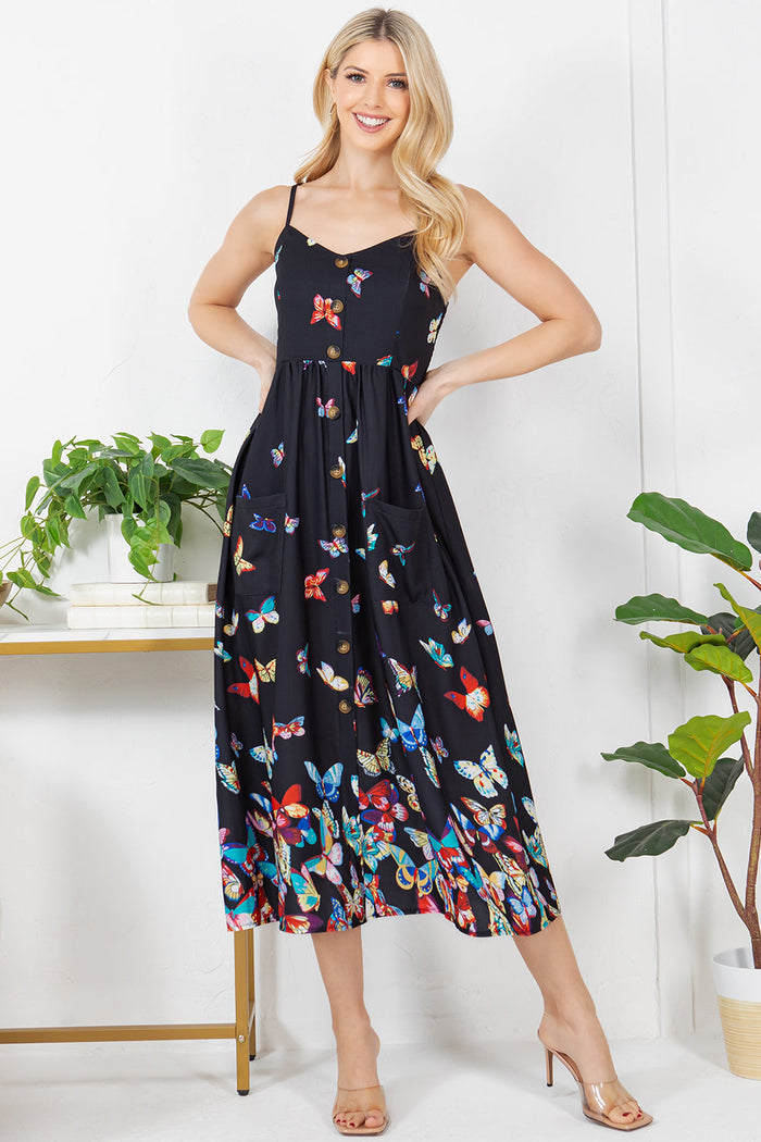 Out Of Town Dress Butterfly OG