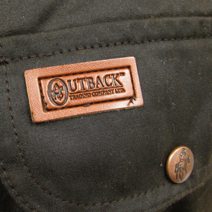 Outback Oilskin Vest - Outback Trading - Vests