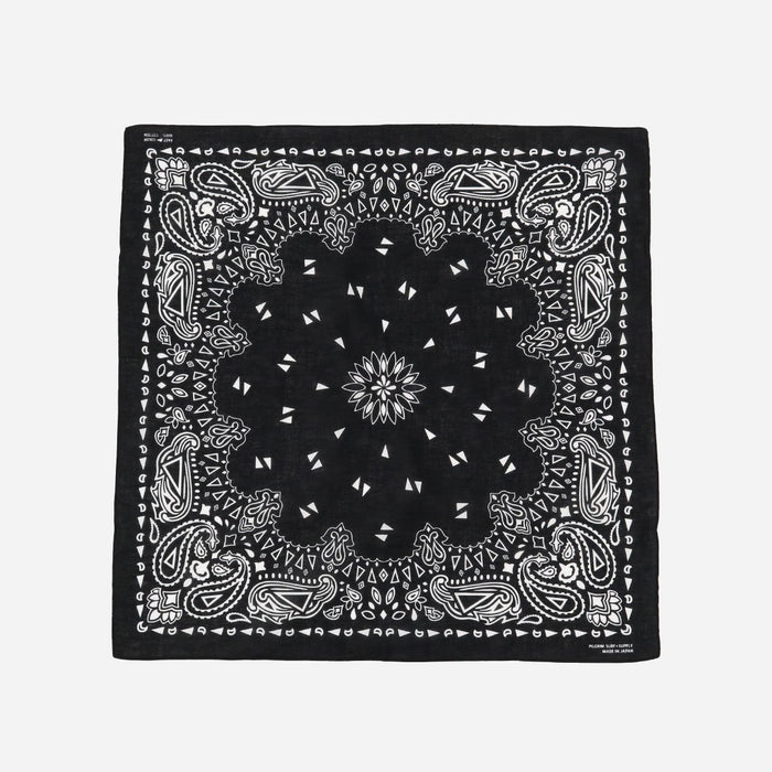 PAISLEY BANDANA - BLACK