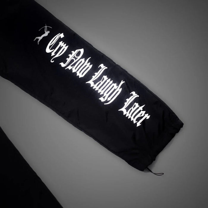 Pants Black 3M “Cry Now” - Four Street