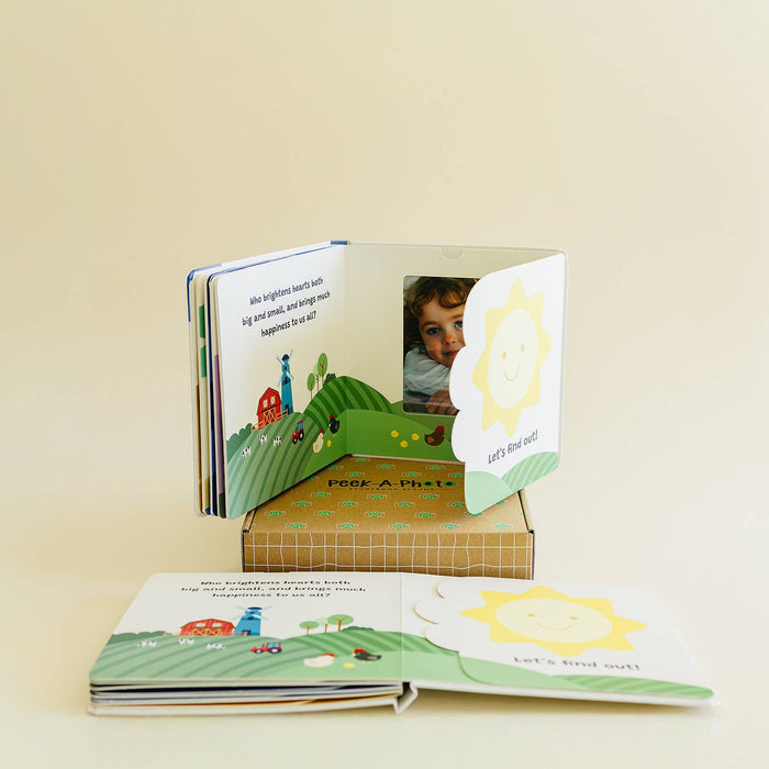 Peek-A-Photo: Who Loves Me? Interactive Photo Albums (ages 0-3) - Wee Bee Baby Boutique