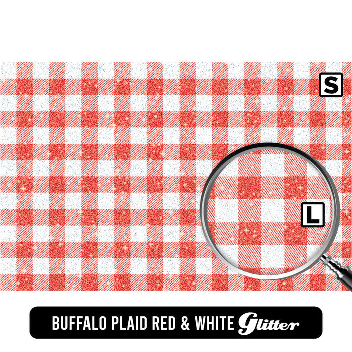 Buffalo Plaid Red and White
