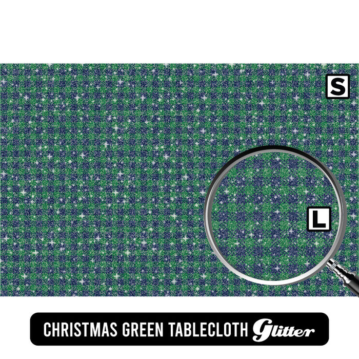 Christmas Green Tablecloth