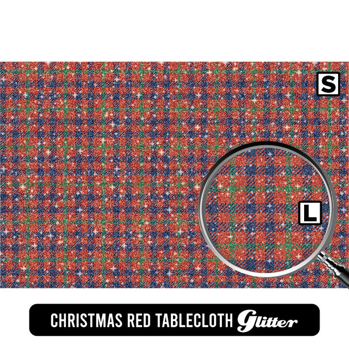 Christmas Red Tablecloth