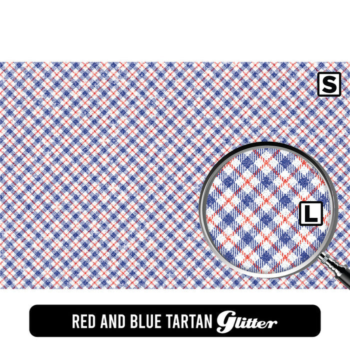 Red and Blue Tartan