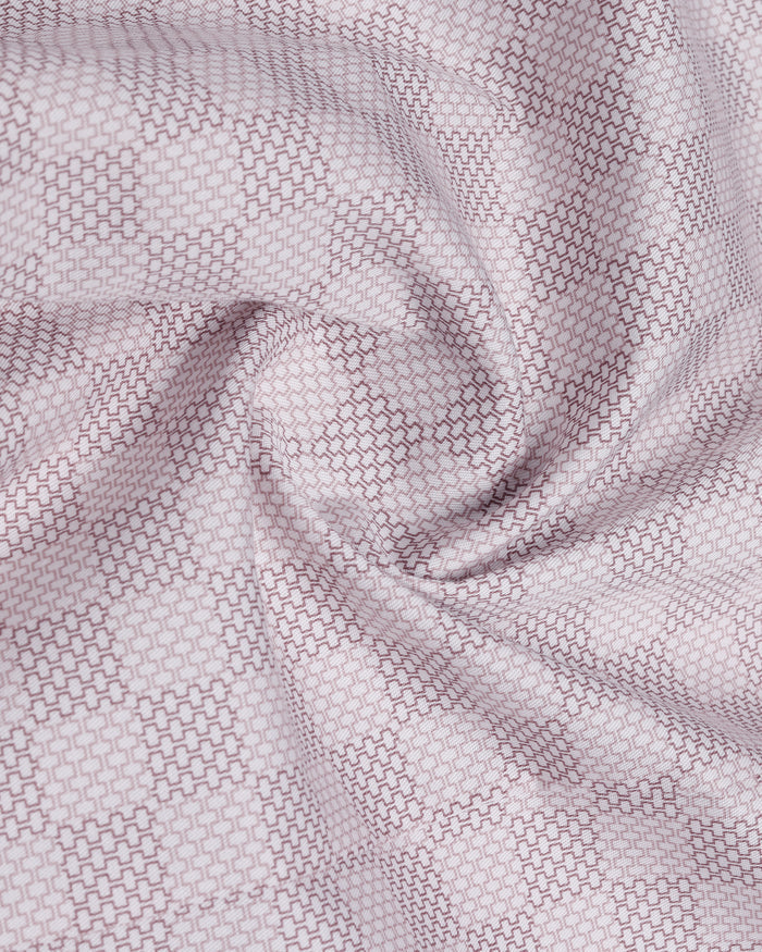 Plum Printed Shirt - Maxima