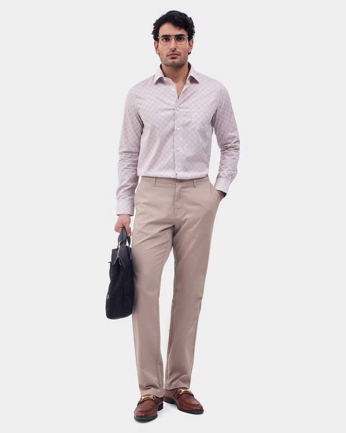 Plum Printed Shirt - Maxima
