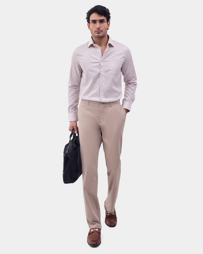 Plum Printed Shirt - Maxima