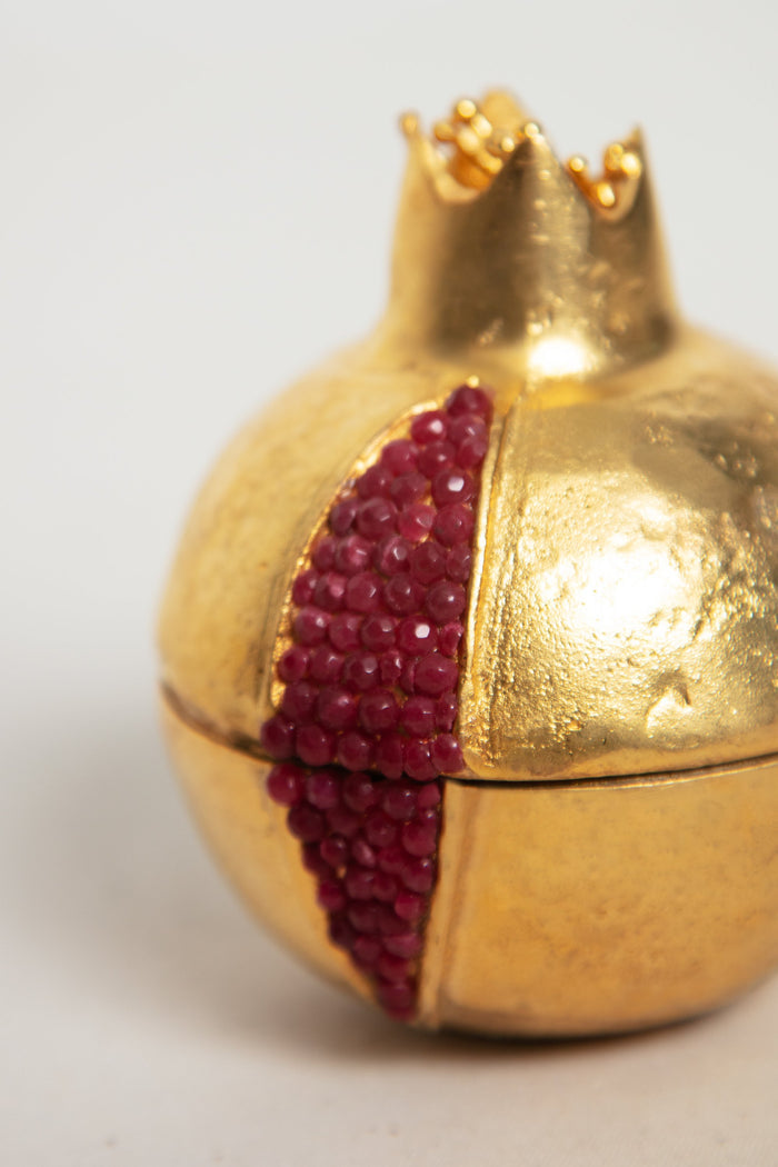 Pomegranate Brass Box - Orient 499