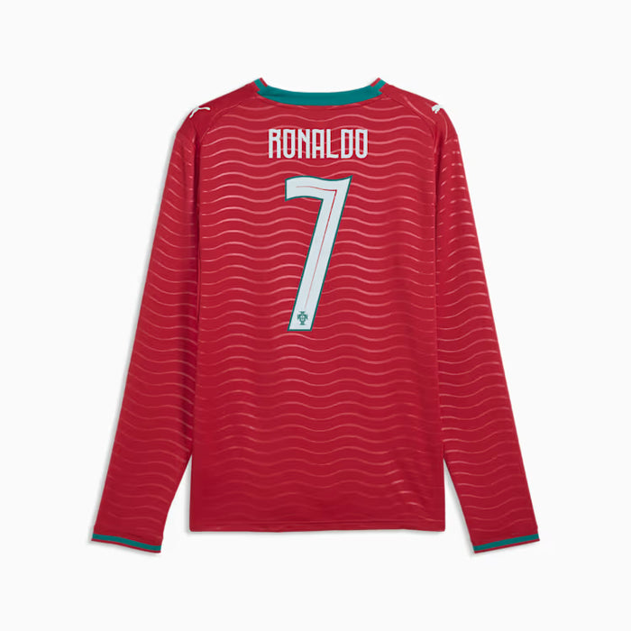 PUMA Portugal Men's CR7 Home LS Jersey 2026 - 788142 77