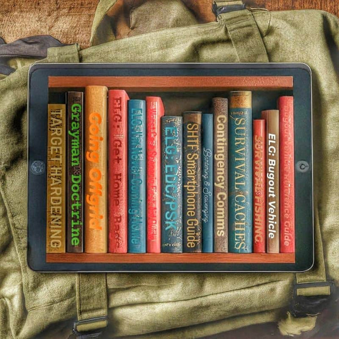 Prepping and Survival Digital Download Library