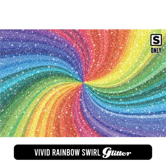 Vivid Rainbow Swirl