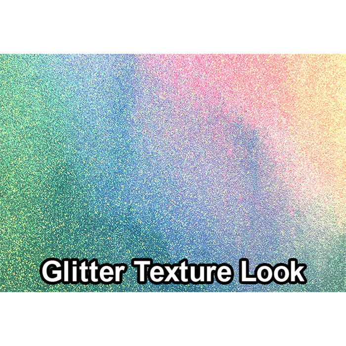 Rainbow Glitter Patterned HTV