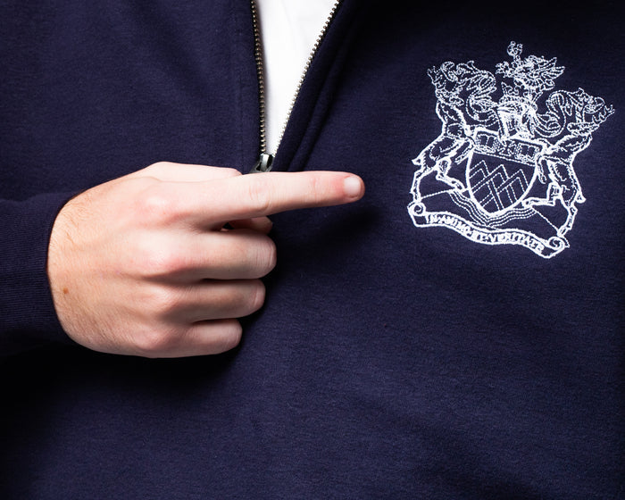 Quarter zip sweatshirt
